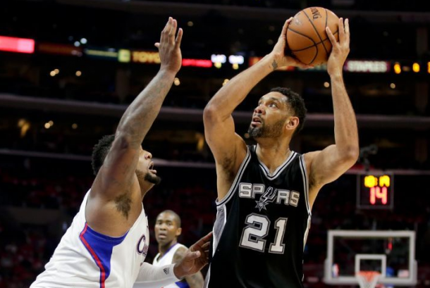 Score San Antonio Spurs - Los Angeles Clippers in 2015 NBA Playoffs (111-107)