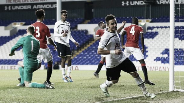 U18s - Tottenham Hotspur 3-1 Manchester United: Reds crash out of FA Youth Cup to resilient Spurs