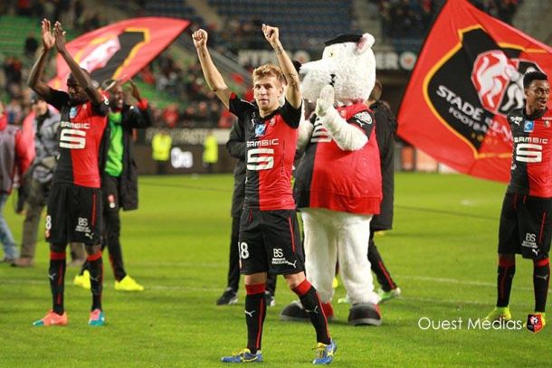 Rennes 1-0 Lorient: Late luck for home side