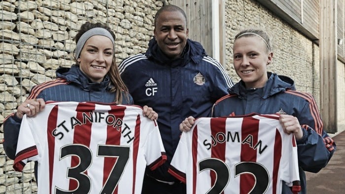 Sunderland Ladies sign Staniforth and Sjoman