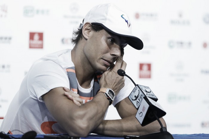 Rafael Nadal: "Voy a luchar por jugar la Copa Masters"