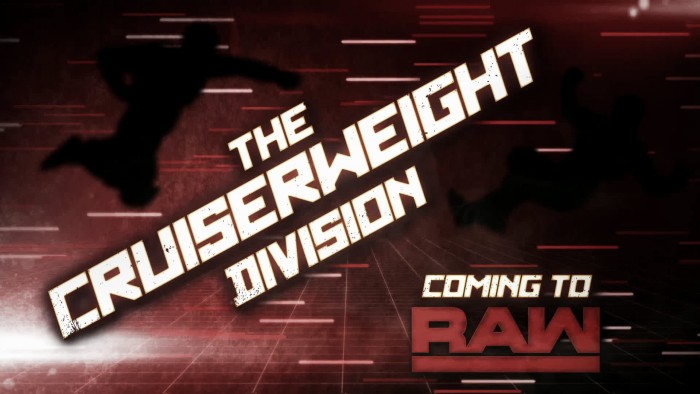 Update on Monday Night Raw's Cruiserweight Division