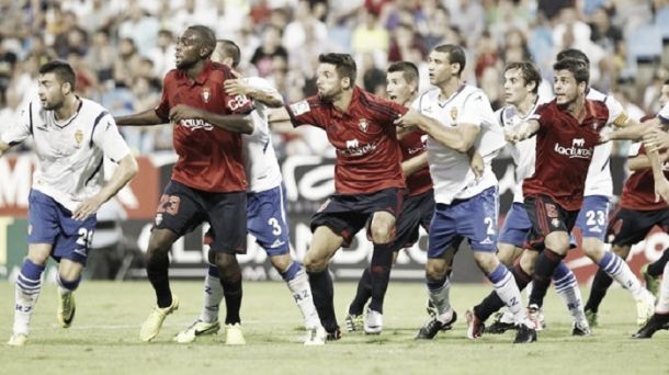 Osasuna - Real Zaragoza: duelo de gladiadores
