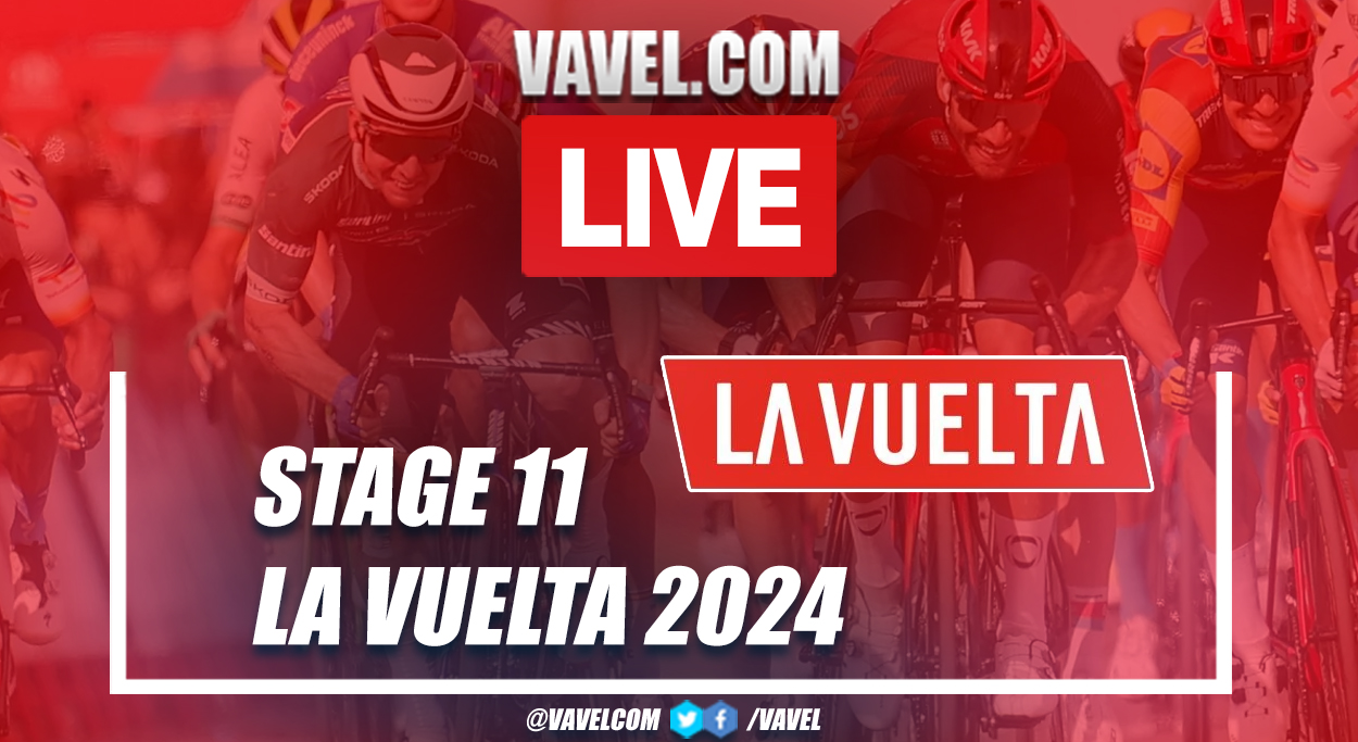 Vuelta a España LIVE results updates, How to watch Stage 11 in Padron 2024 | August 28, 2024