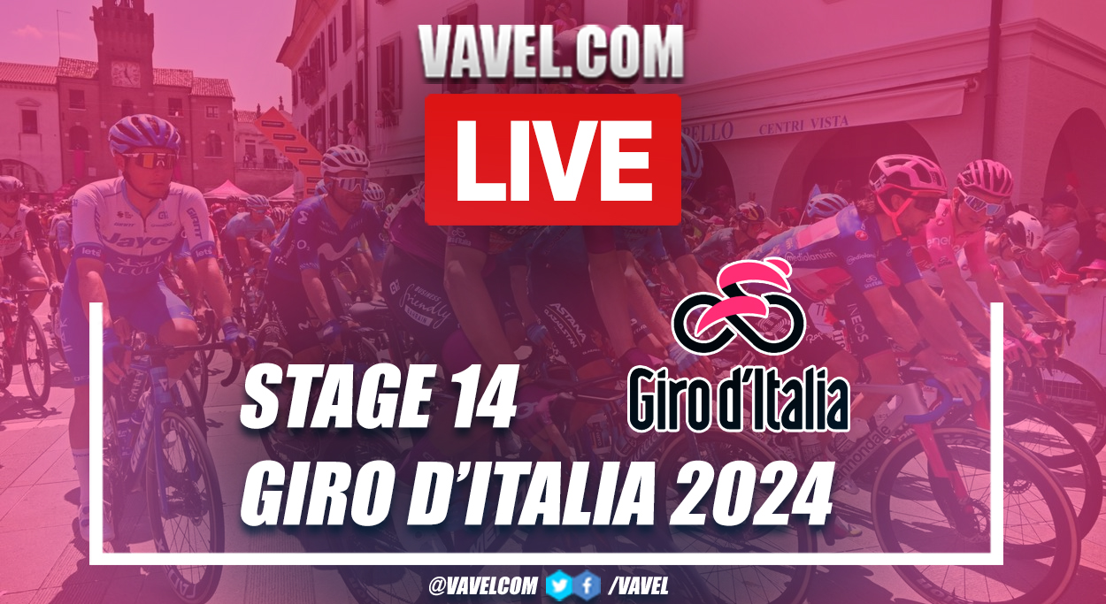 Stage 14 Giro d’Italia LIVE Updates, Castiglione delle Stiviere - Desenzano del Garda 2024