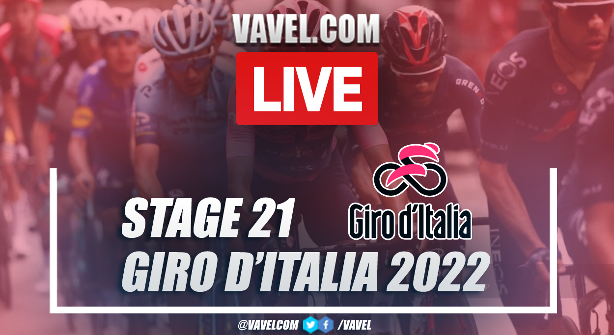 Giro d’Italia 2022: Live Stream Updates and How to Watch Stage 21 in Verona