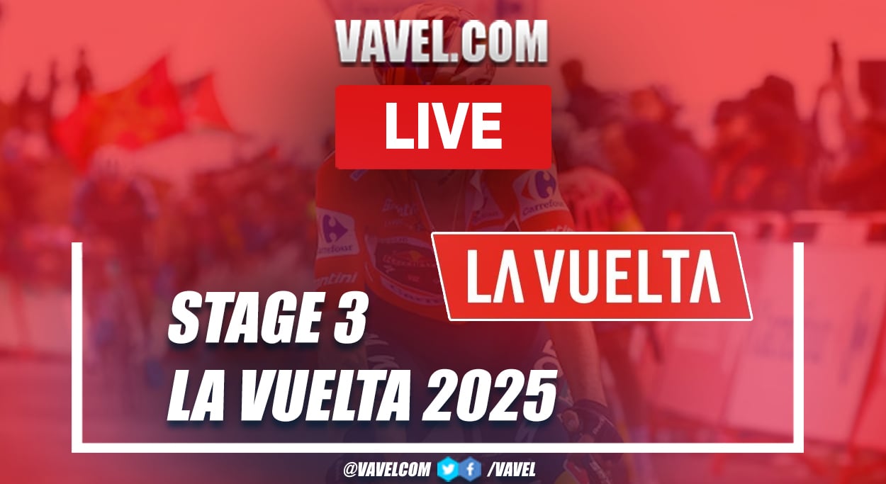 Highlights and best moments in Stage 3 of La Vuelta 2025