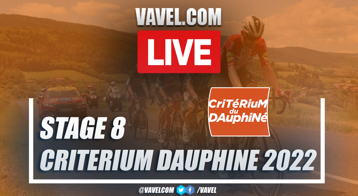 Highlights and best moments: 2022 Critérium Dauphiné Stage 8 between Saint Alban Leysse and Plateau de Solaison