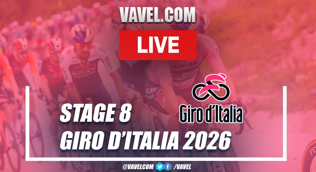 Giro d'Italia LIVE Result Updates Stage 8 between Chieti and Fermo 2026