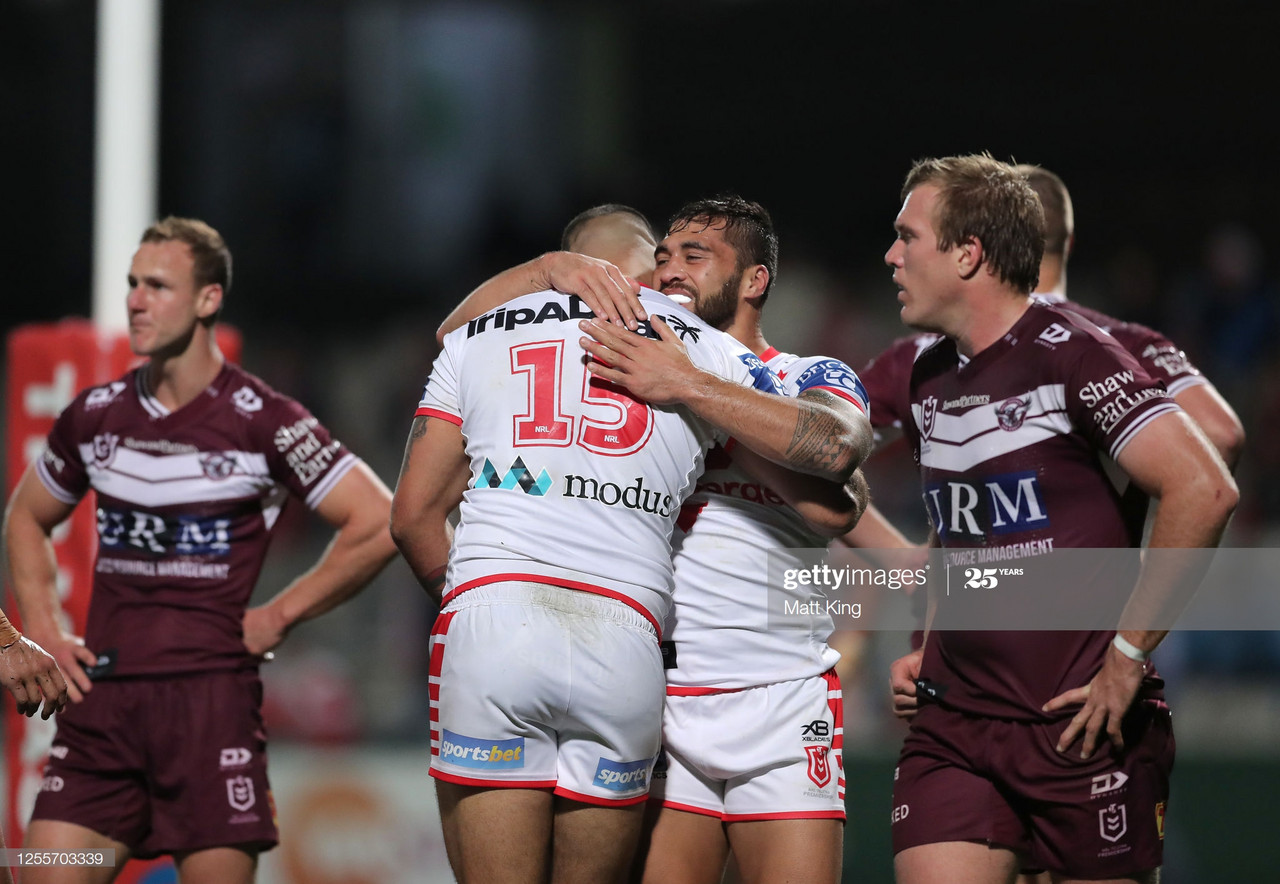 St George Illawarra Dragons 34-4 Manly Sea Eagles: Lomax shines as the Dragons see off the Sea Eagles