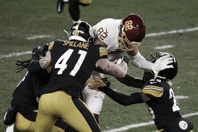 Washington
acaba con la temporada perfecta de los Steelers Washington
acaba con la temporada perfecta de los Steelers