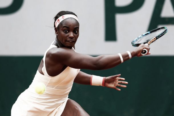 French Open: Sloane Stephens slams her way past Heather Watson