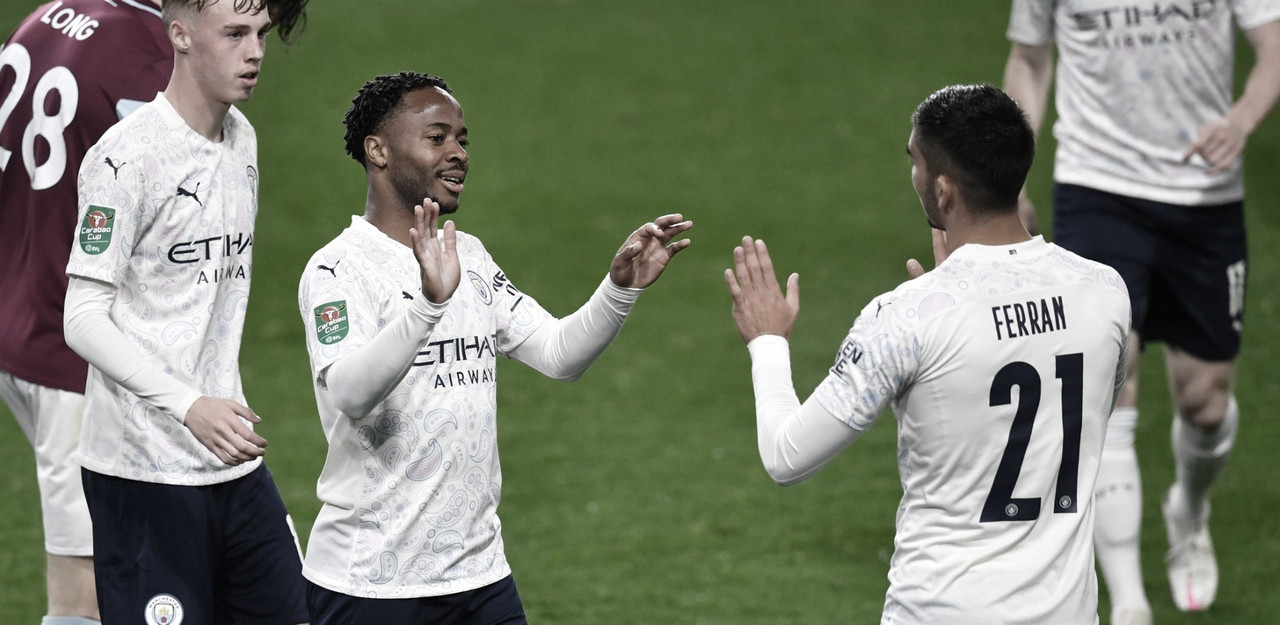 Manchester City perde caminhão de gols, mas vence Burnley na Copa da Liga Inglesa Manchester City perde caminhão de gols, mas vence Burnley na Copa da Liga Inglesa