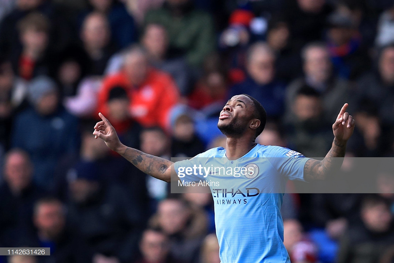 Crystal Palace 1-3 Manchester City: Champions maintain pressure on Liverpool in quest for Premier League crown