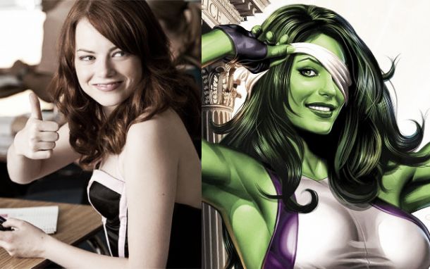 Emma Stone podría ser Hulka en la secuela del increíble hombre verde
