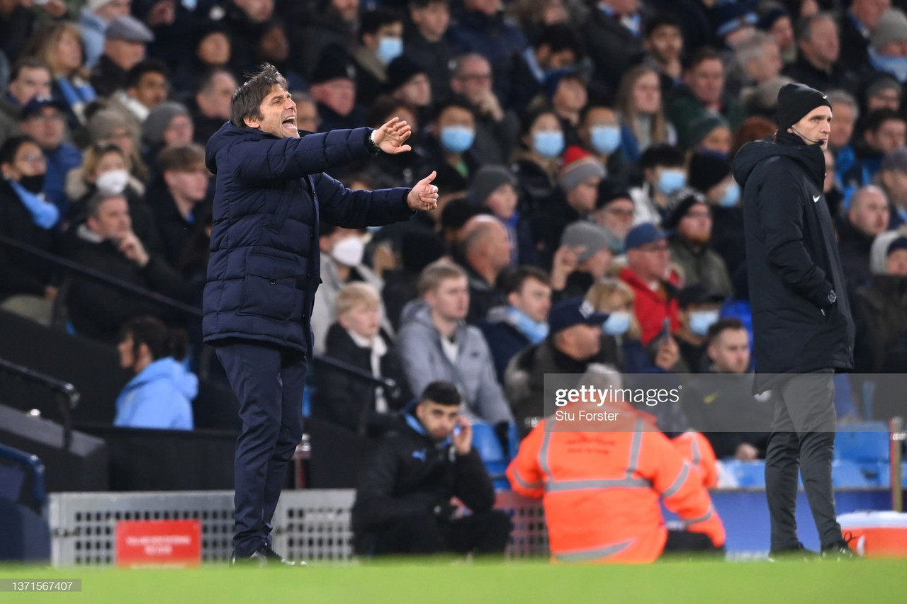 "What can I say about Harry?": Key quotes from Pep Guardiola and Antonio Conte post-match press-conferences