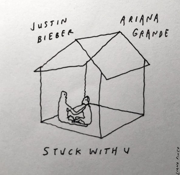 "Stuck with U", la nueva
colaboración de Justin Bieber y Ariana Grande