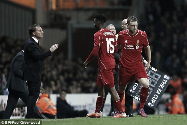 Liverpool's Daniel Sturridge could miss Sunday's FA Cup semi-final