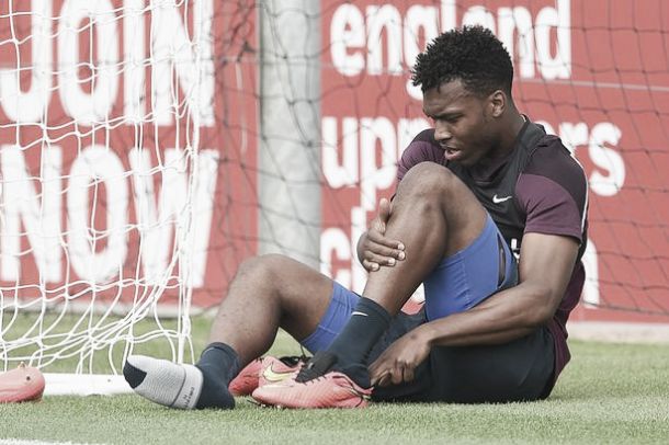Daniel Sturridge faces further setback after sustaining a thigh injury in international training