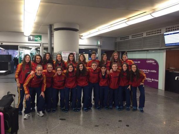 La selección femenina sub-16 arranca con buen pie en el Algarve
