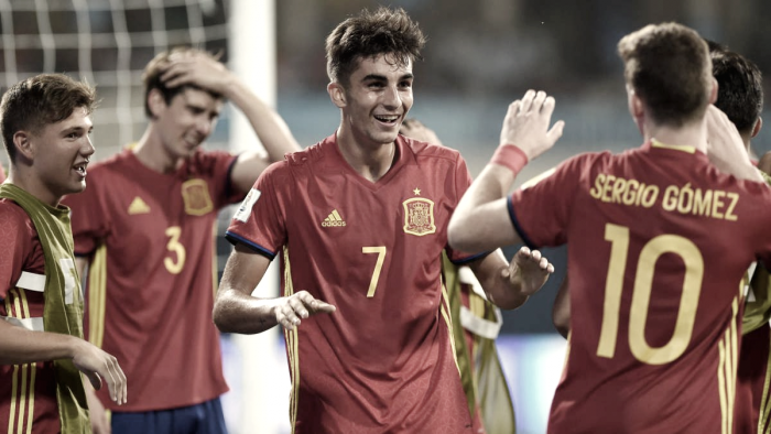 España sub-17 cae 2-1 ante Escocia en el Friendly Match Week
