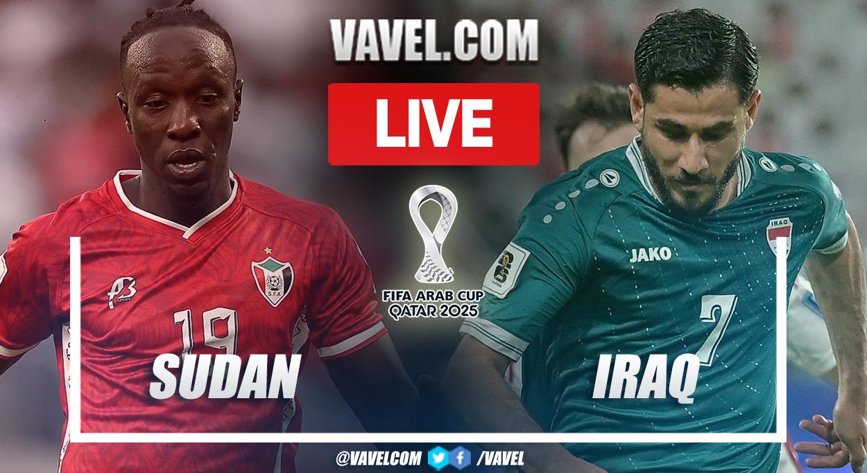 Sudan vs Iraq LIVE: Second half starts (0-0)