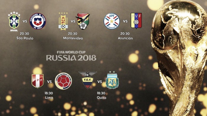 Qualificazioni Russia 2018, Sudamerica - Spareggio tra Perù e Colombia, Uruguay a un passo, rischio Cile