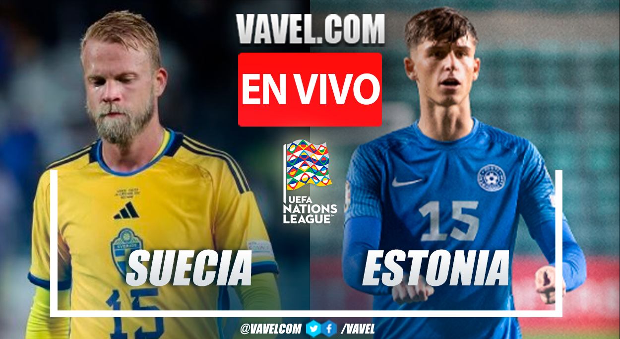 Suecia vs Estonia EN VIVO, ¿cómo ver transmisión TV online en UEFA Nations League? | 8 Septiembre 2024