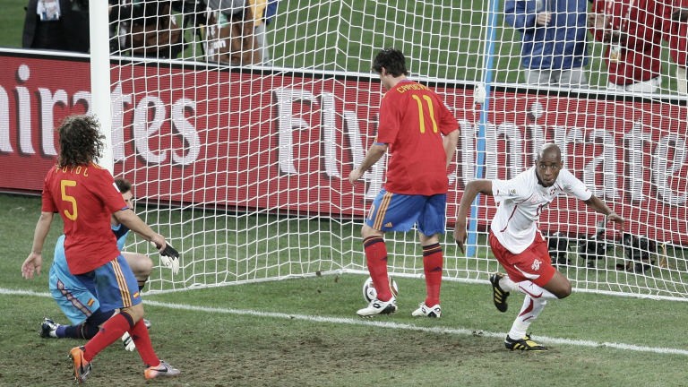 España 0-1 Suiza, Sudáfrica 2010: el resultado que todos los suizos quieren repetir