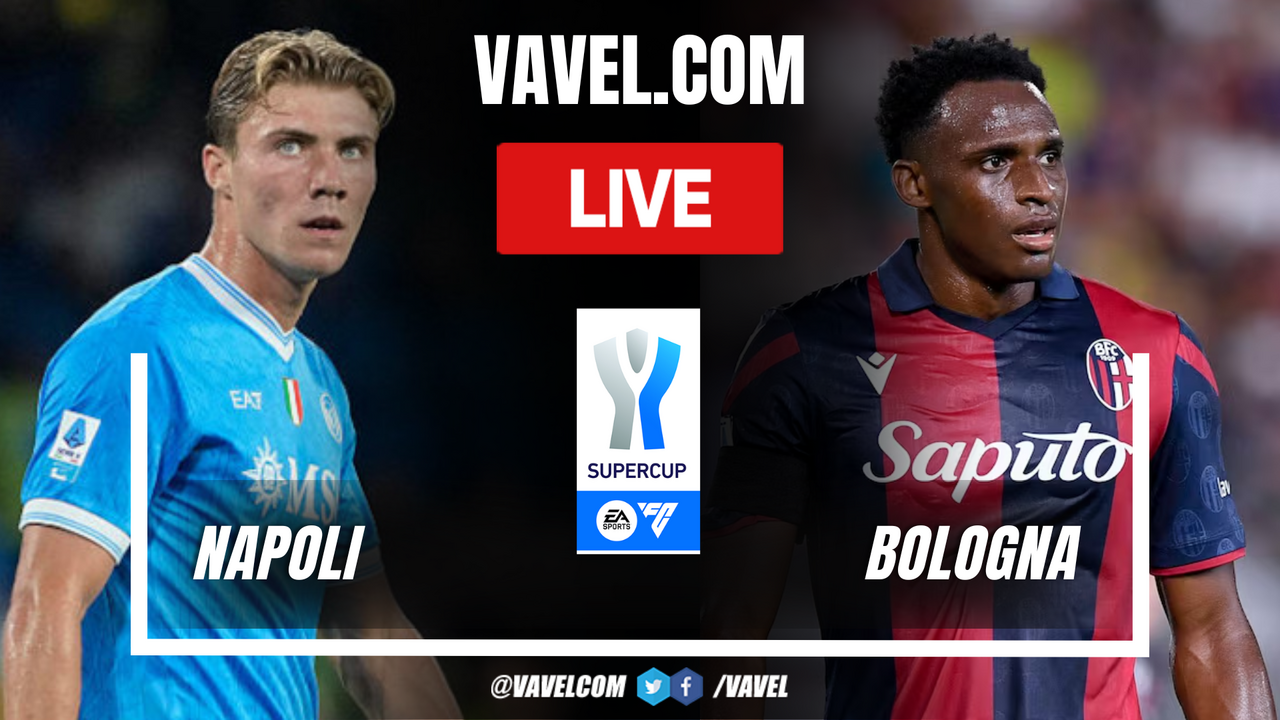 Highlights and goals of Napoli 2-0 Bologna in Italian Supercup ...