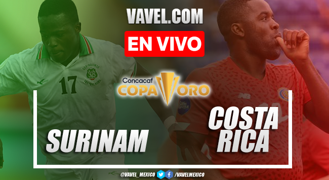Goles y resumen del Surinam 1-2 Costa Rica en Copa Oro 2021