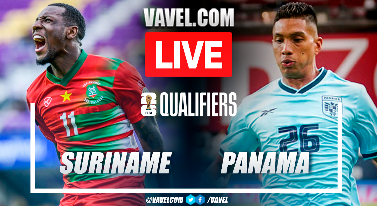 Highlights of Suriname (0-0) Panama en Round of the Concacaf Qualifiers for the 2026 FIFA World Cup