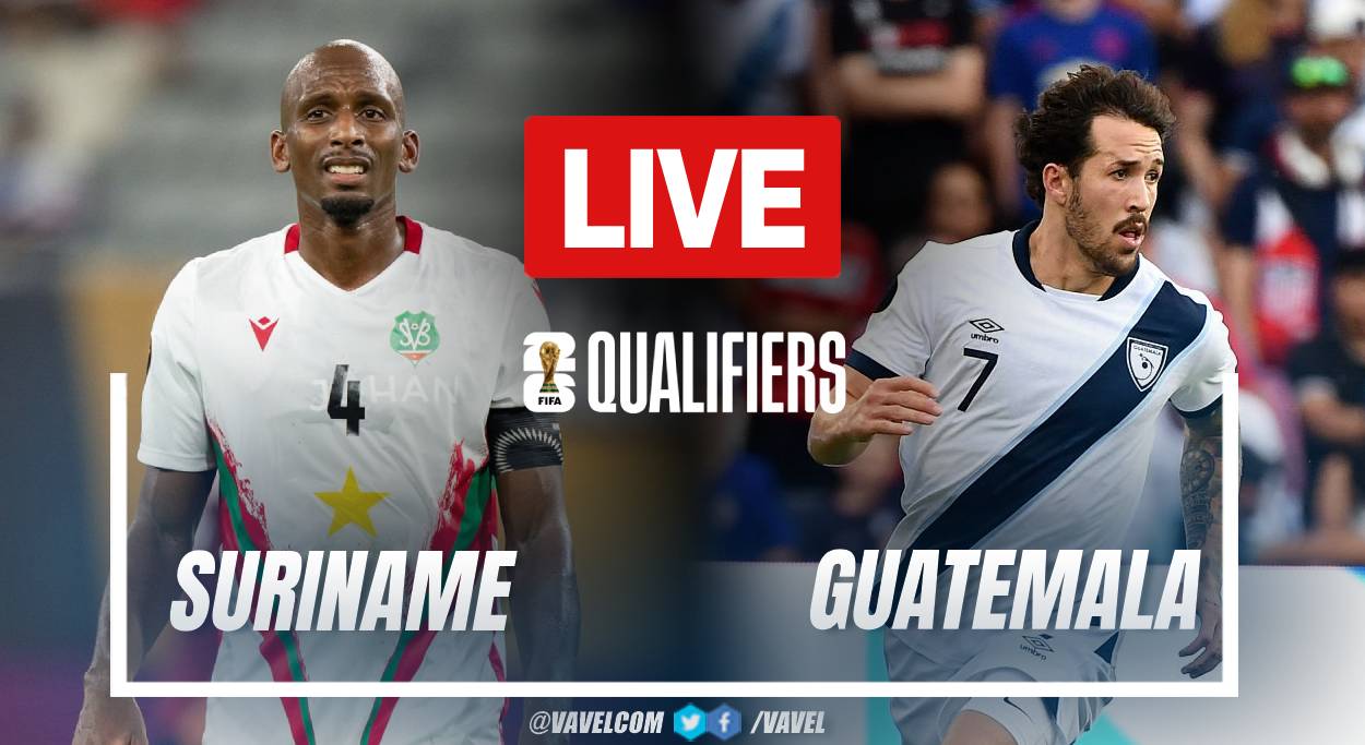 Suriname vs Guatemala LIVE Score Updates: Half-time (0-0)