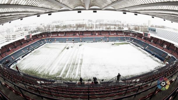 Suspendido el partido entre Osasuna y Real Zaragoza por la nieve