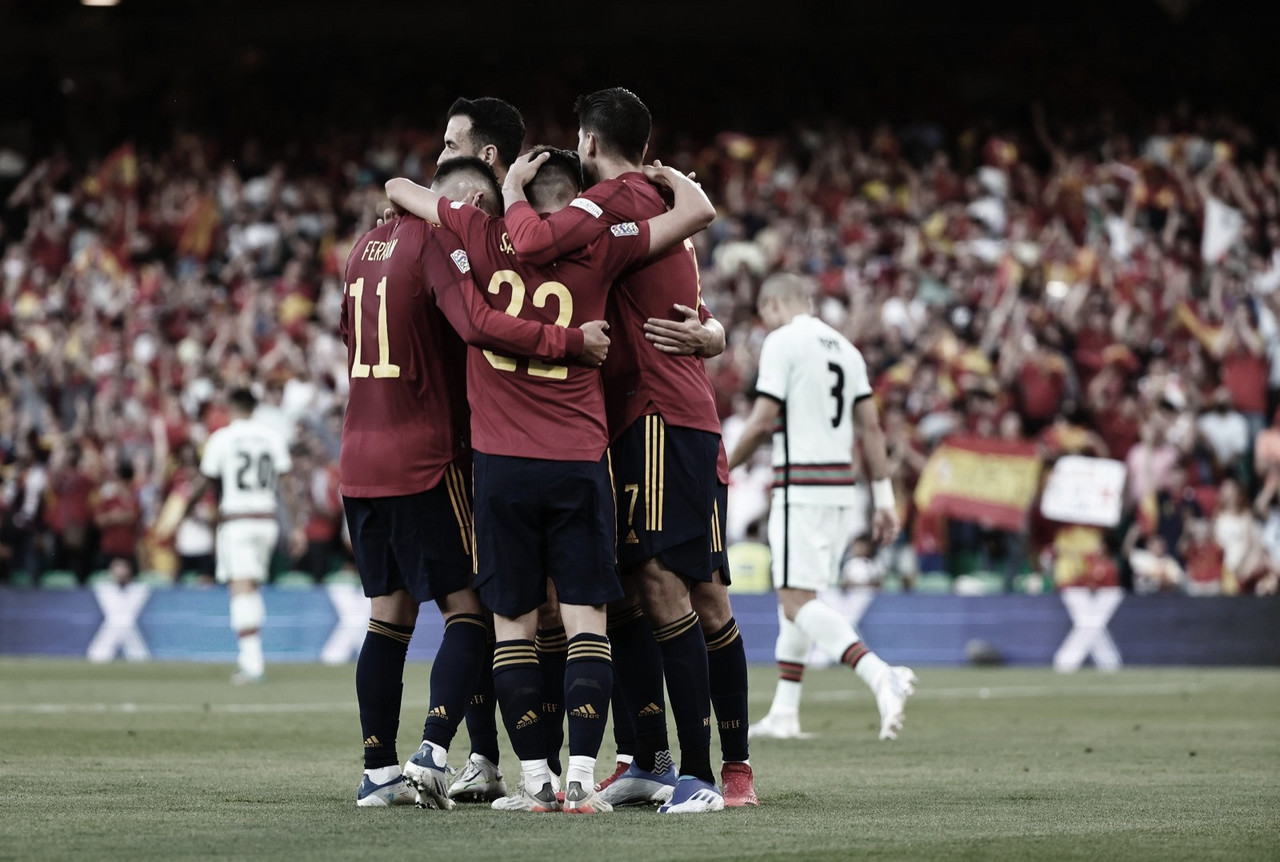 España - Portugal: puntuaciones del combinado español tras la primera jornada de la UEFA Nations League