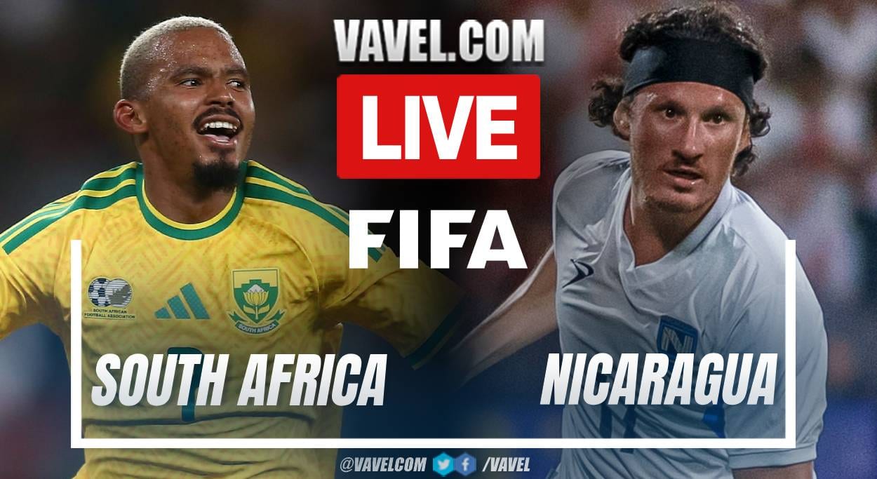 South Africa vs Nicaragua LIVE Score Updates in International Friendly Match