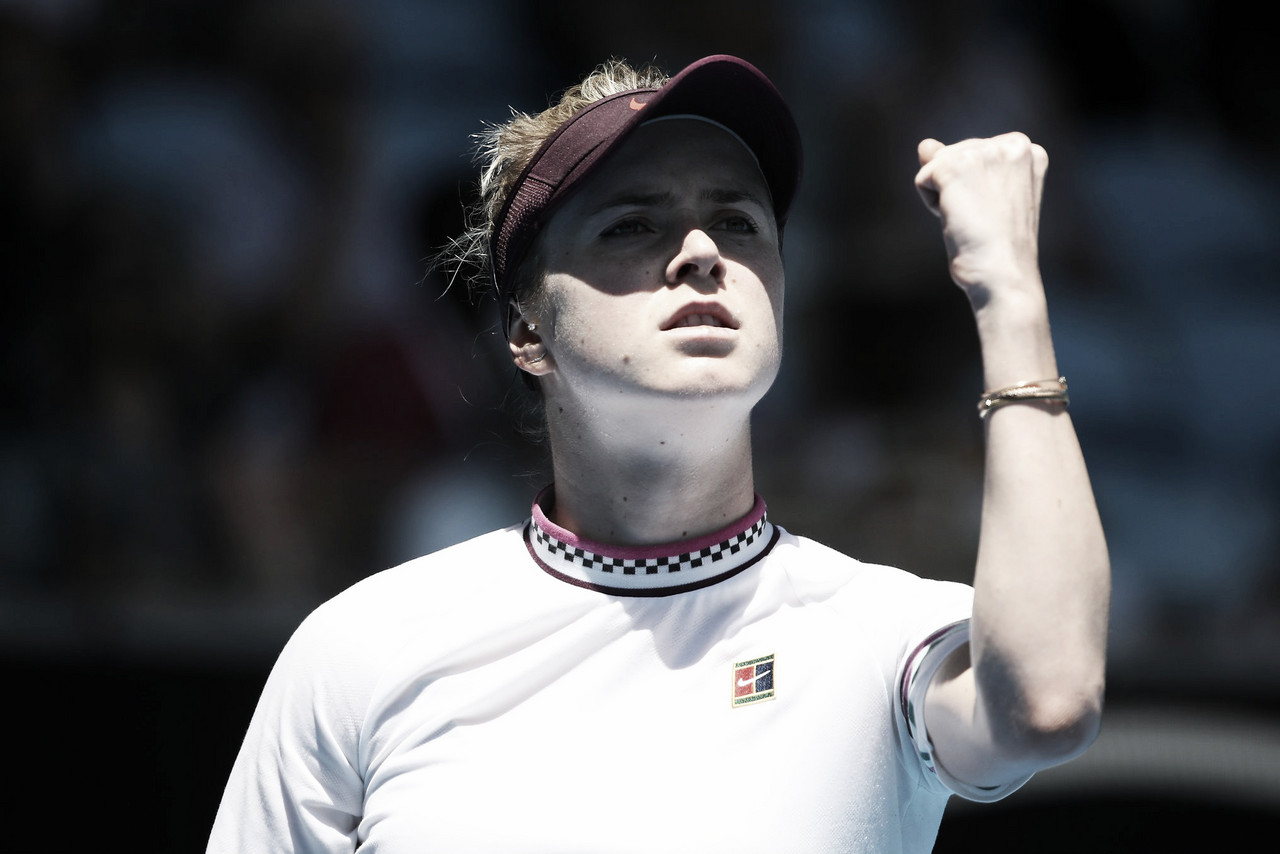 Em partida incomum, Svitolina vence Keys nas oitavas do Australian Open Em partida incomum, Svitolina vence Keys nas oitavas do Australian Open