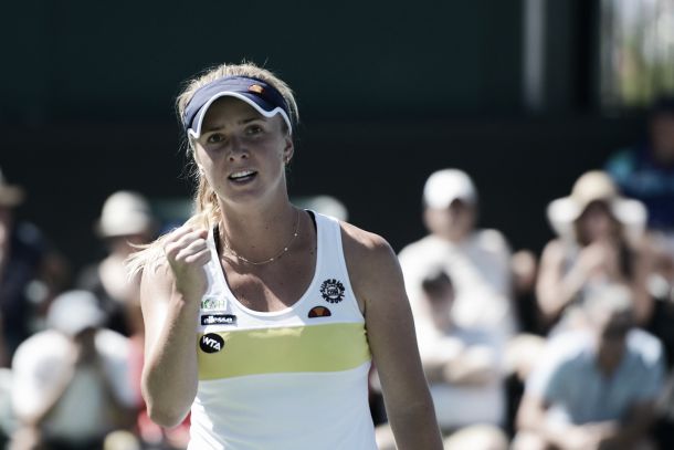 WTA Stanford: The seeds tumble as Svitolina survives