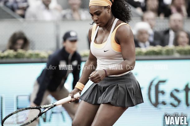 Serena retrasa su vuelo desde Madrid