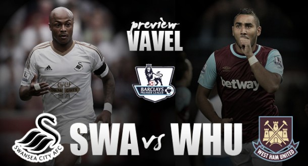 Confirmed: Swansea v West Ham lineups