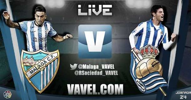 Resultado Málaga CF - Real Sociedad (0-1)