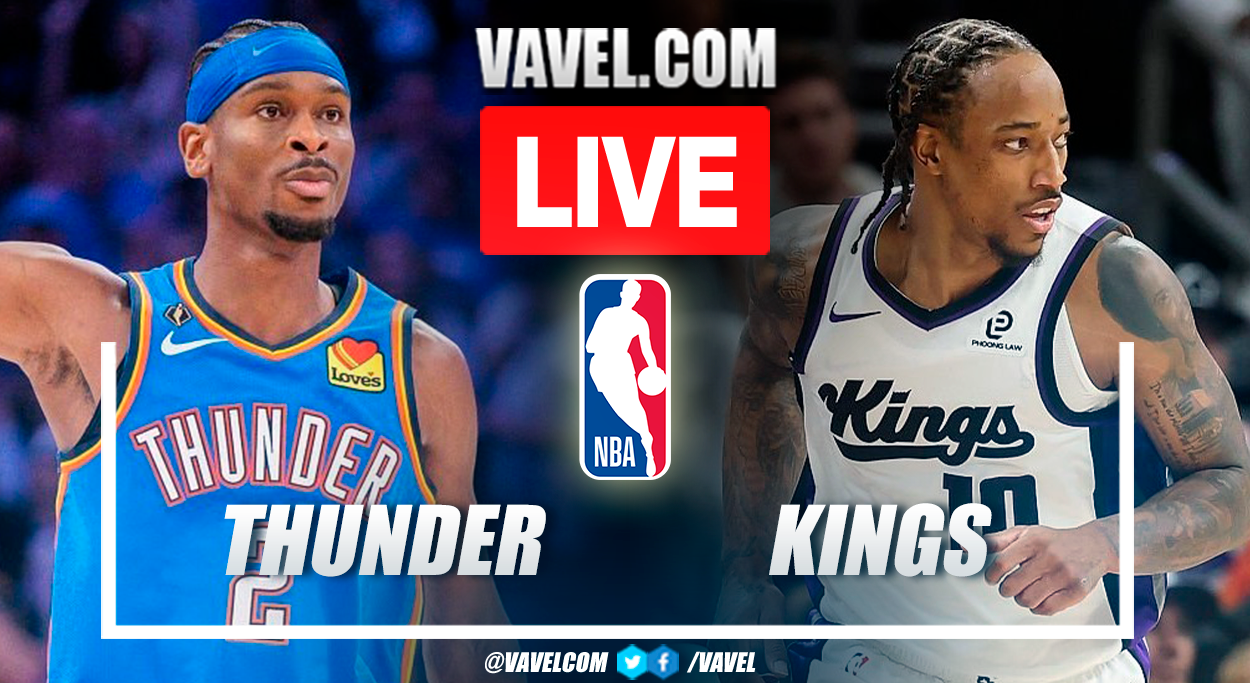 Highligts: Oklahoma City Thunder 107-101 Sacramento Kings in NBA