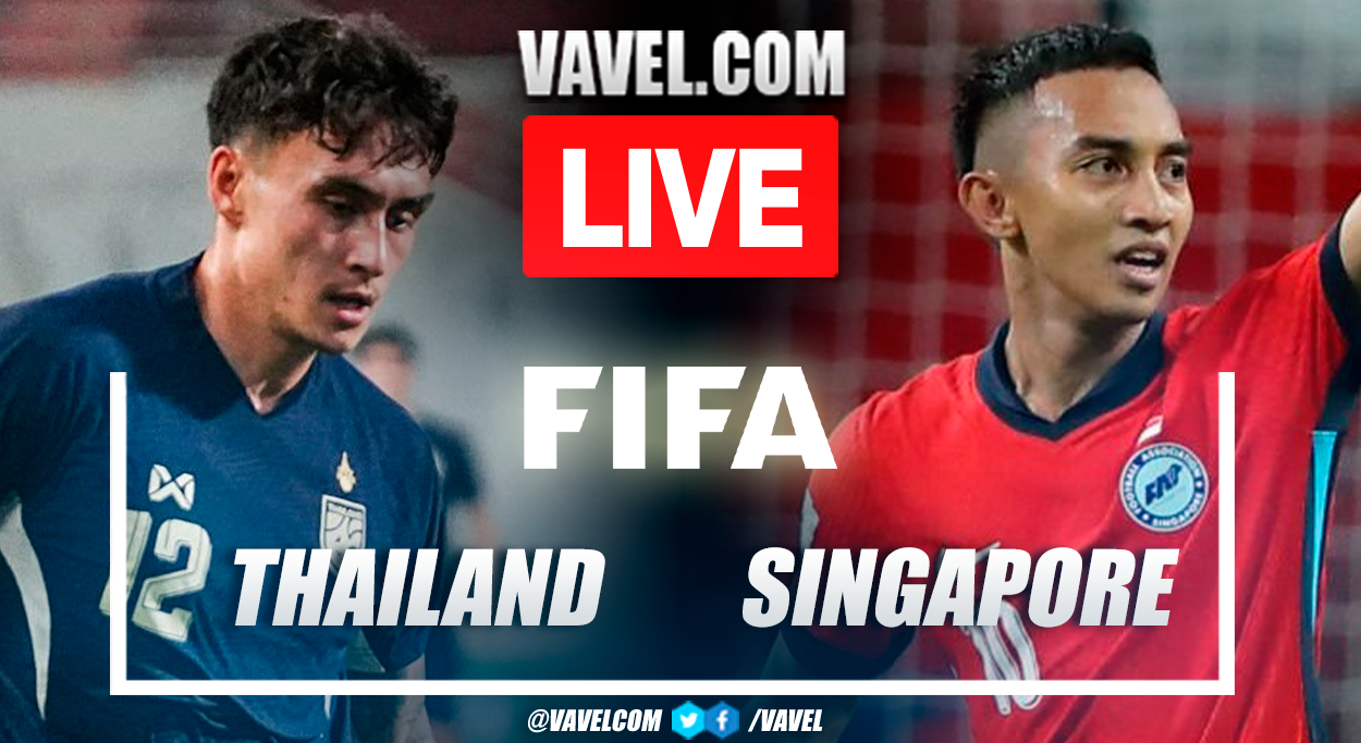 Thailand vs Singapore LIVE Score Updates in Friendly Match
