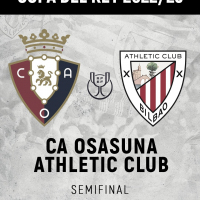 CA Osasuna - Athletic Club en semifinales