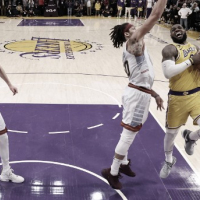 Nikola Jokic barre a Lebron James y hunde el proyecto de los Lakers