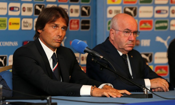 Tavecchio: "Conte? Speravo rimanesse, ora un tecnico federale. Buffon è il calcio italiano"