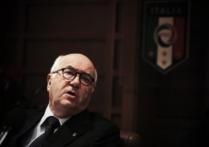 Tavecchio sulla prima Italia di Ventura: "Vedo positivo, nonostante la sconfitta"