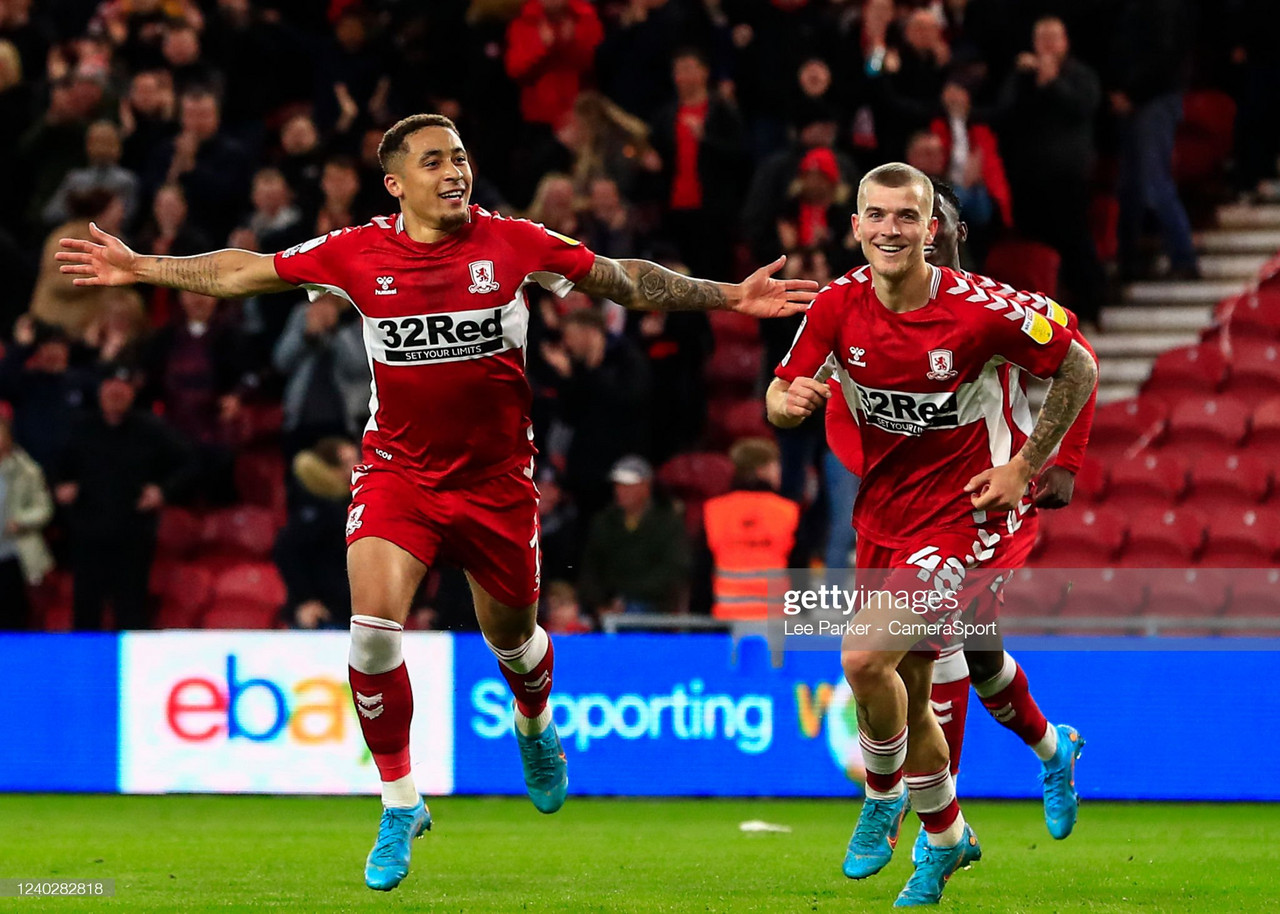 Middlesbrough 2-0 Cardiff City : Boro keep play-off push alive with win over poor Bluebirds LIVE stream and score updates in EFL Championship