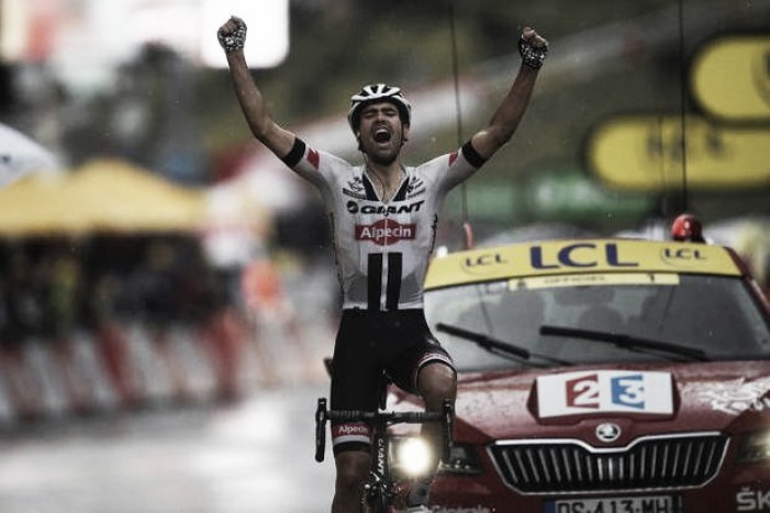 Tour de France, ad Andorra vince Dumoulin. Contador si ritira, Froome controlla in giallo