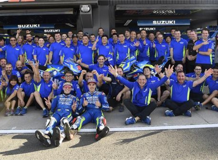 End of a positive two years for Team Suzuki Ecstar, Vinales and Aleix Espargaro